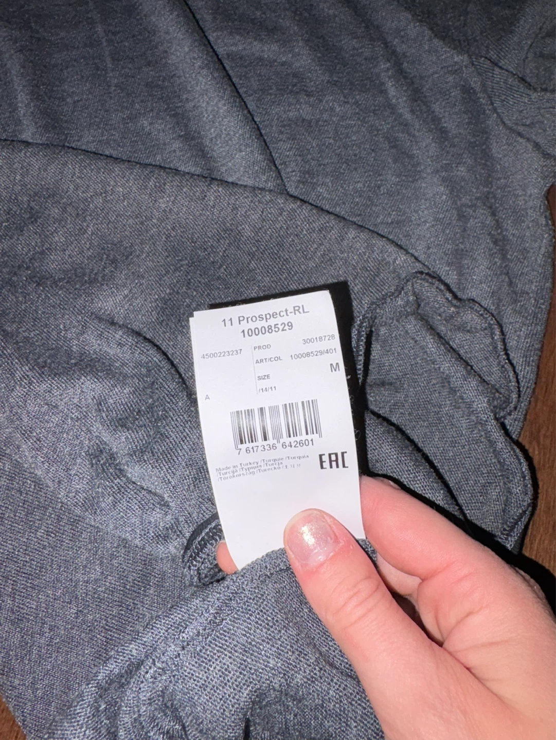 Strellson Men's Grey Long Sleeve Shirt - Size M - photo 2