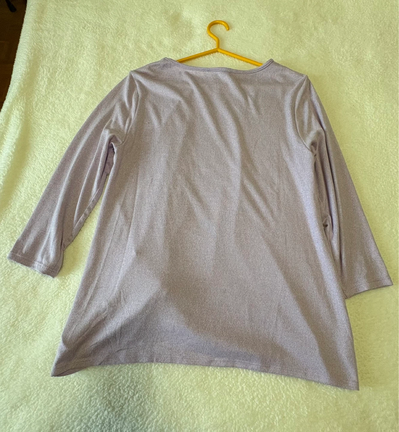 Penmans Lavender Twist-Front Tunic Top - Size 14 - photo 3