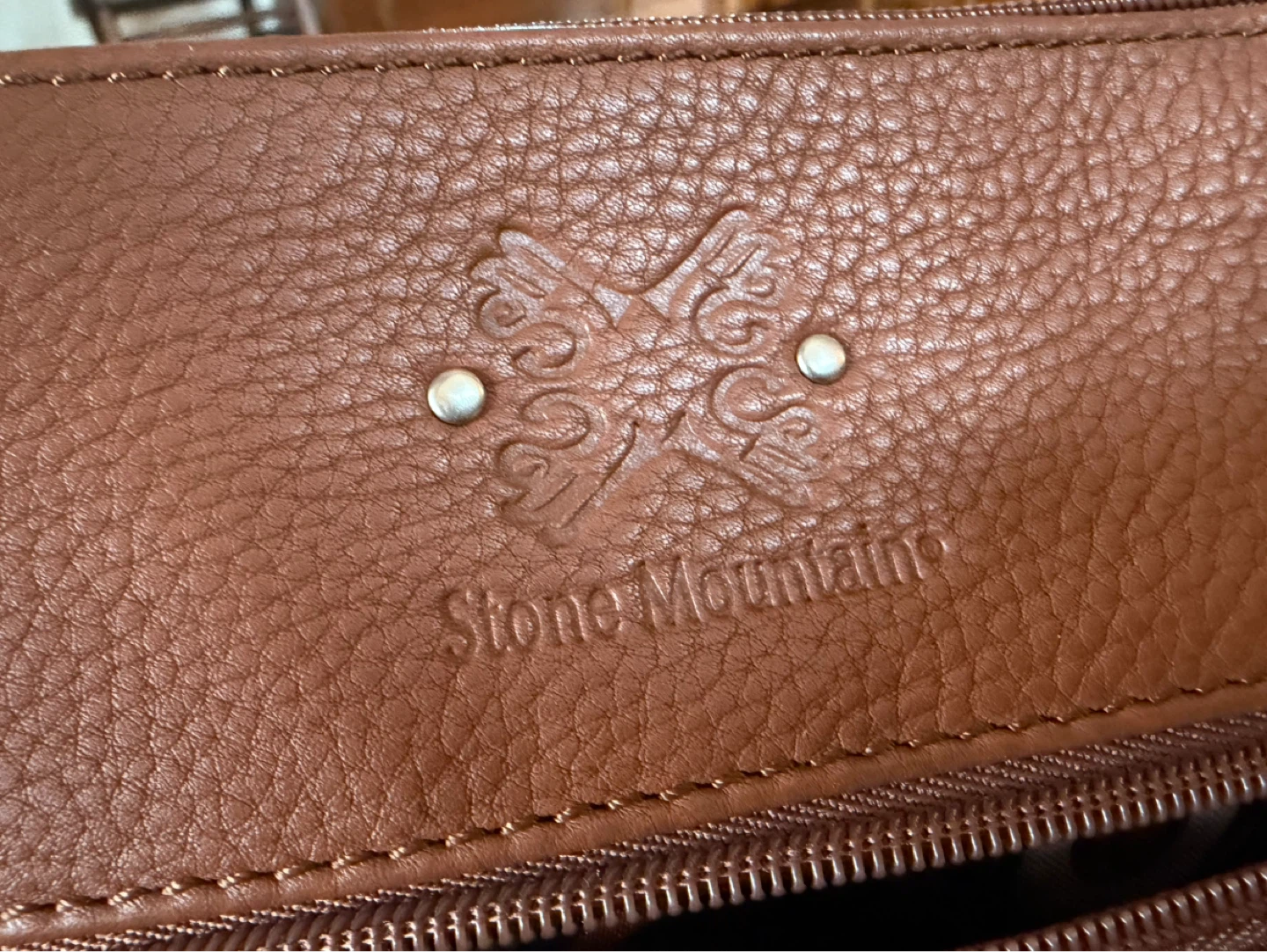 Stone Mountain Avalon Tan Leather Shoulder Bag - photo 3