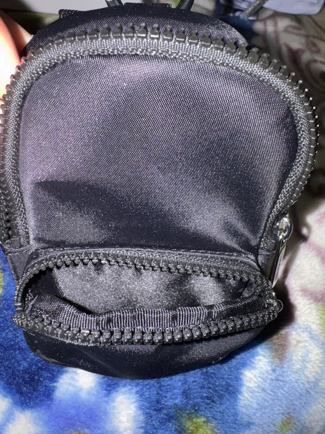 Lululemon Black Mini Backpack Keychain Pouch - photo 2