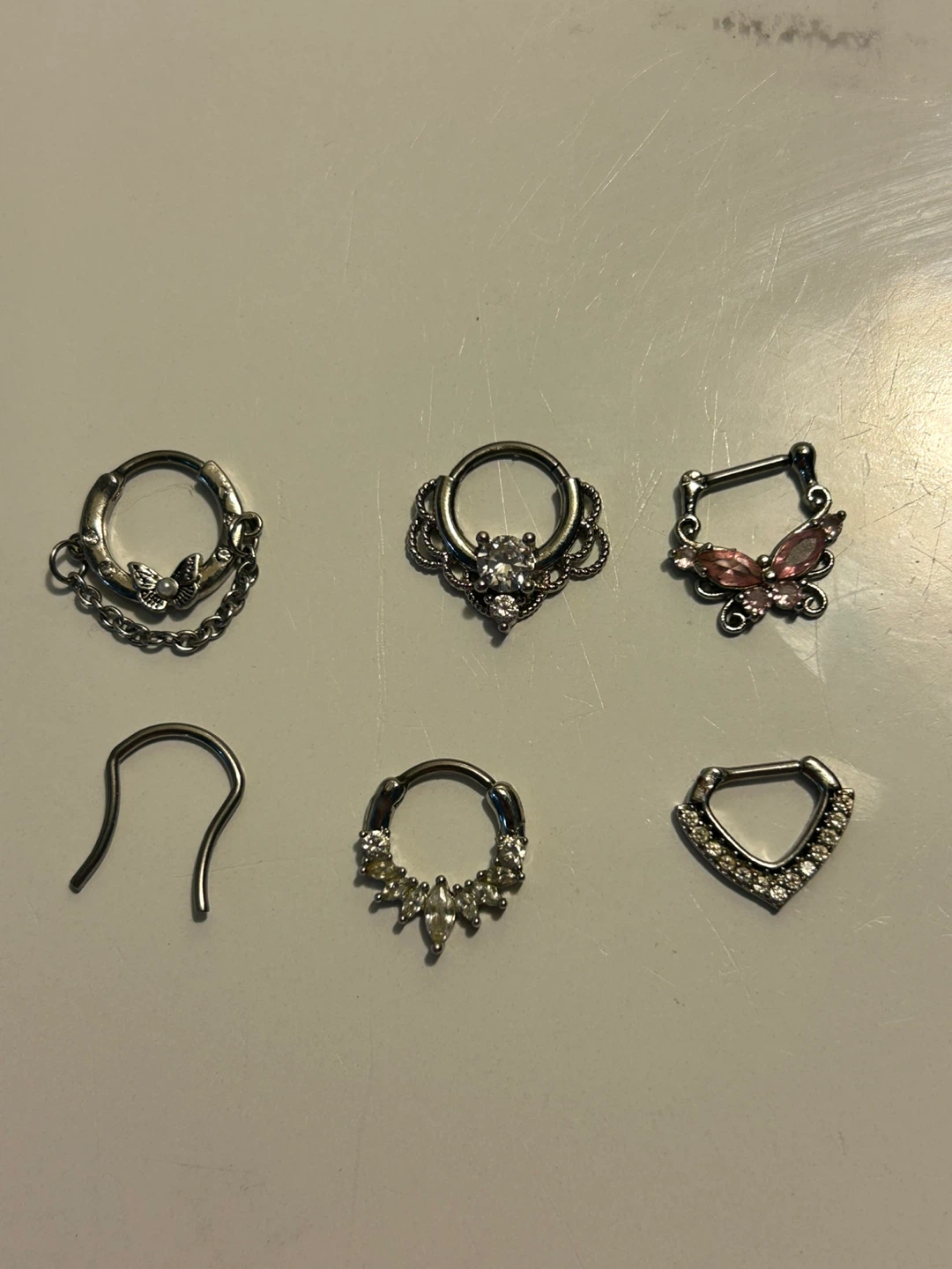 Septum piercings