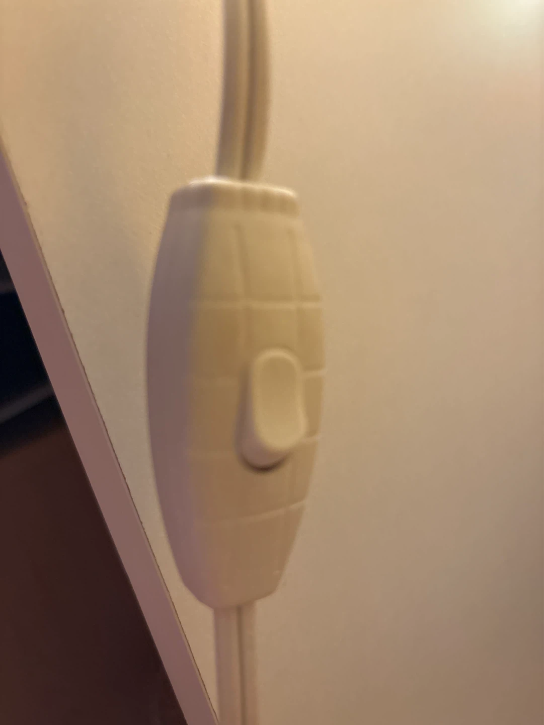 IKEA White Cylinder Table Lamp - photo 4