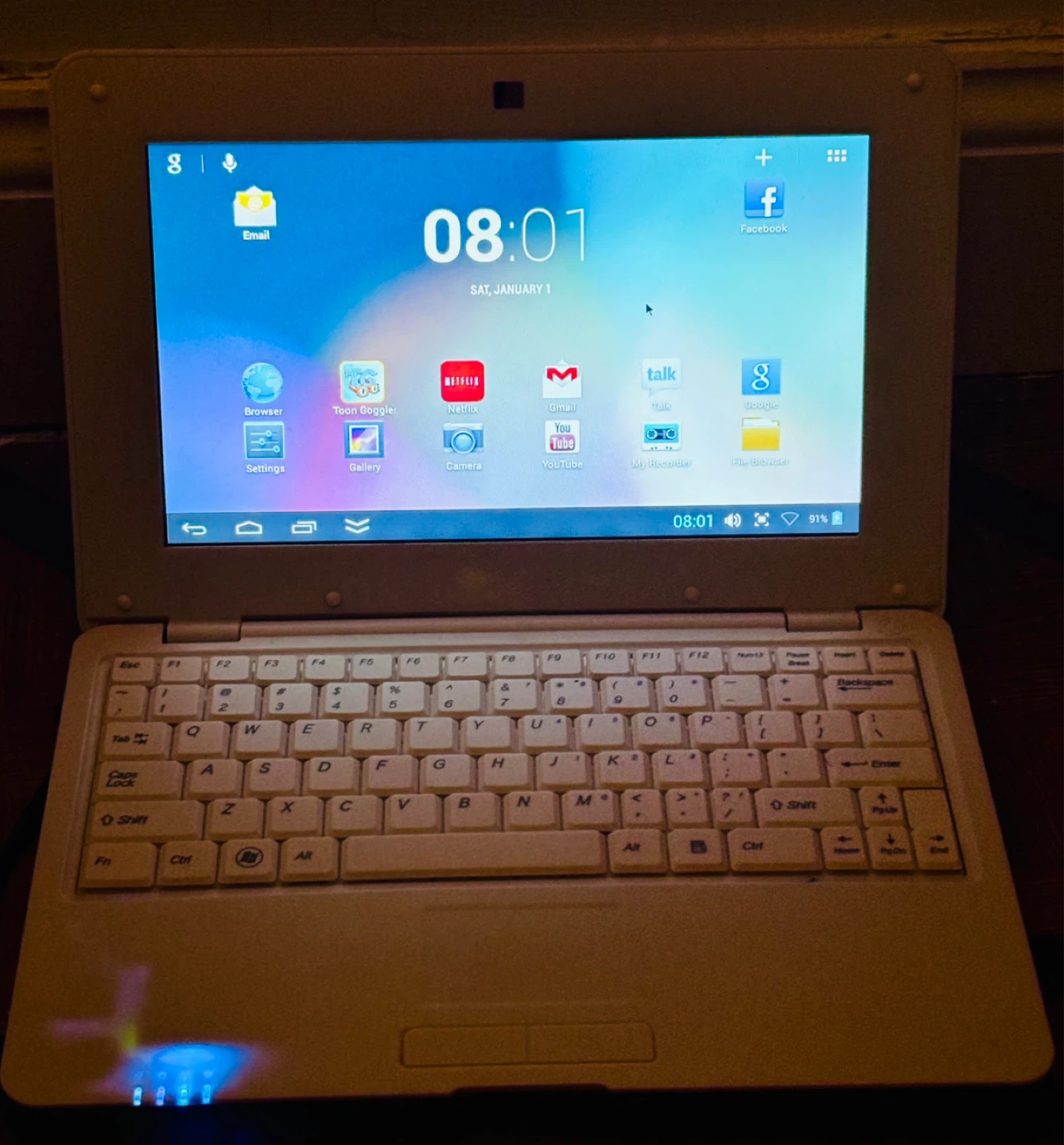 WOLVOL White Mini Laptop - photo 5