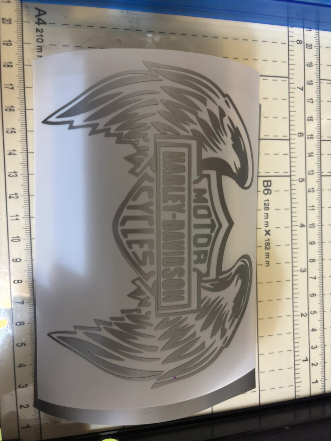 Harley-Davidson Wings Logo Sticker - photo 2