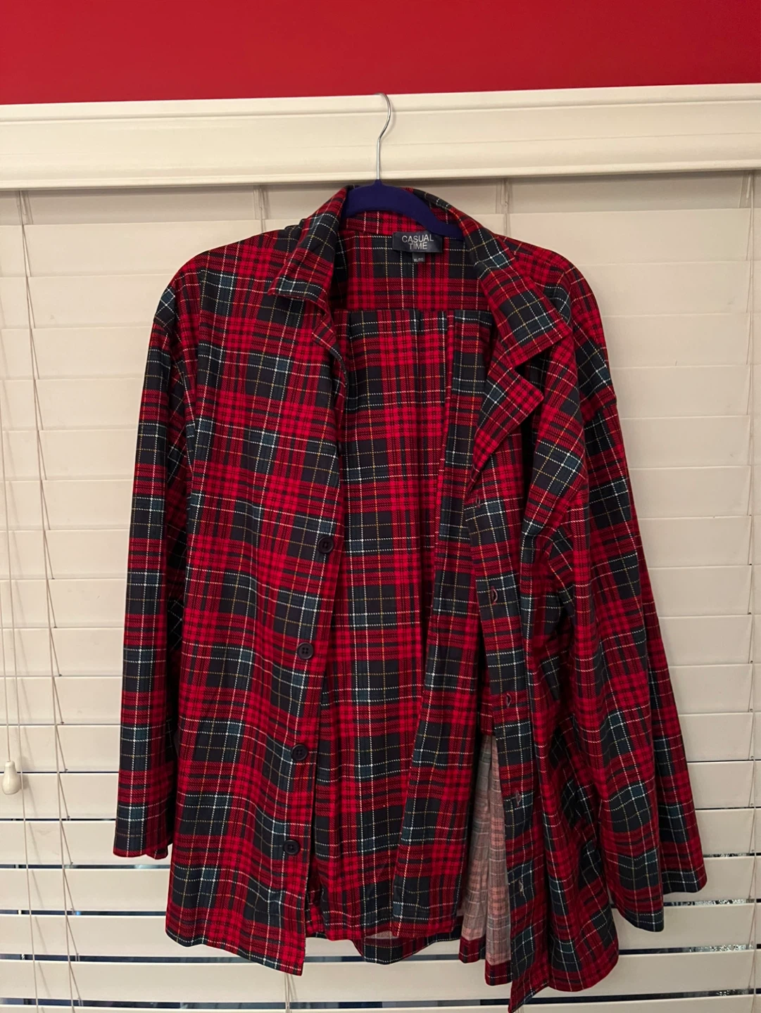 Casual Time men's button-up PJ set