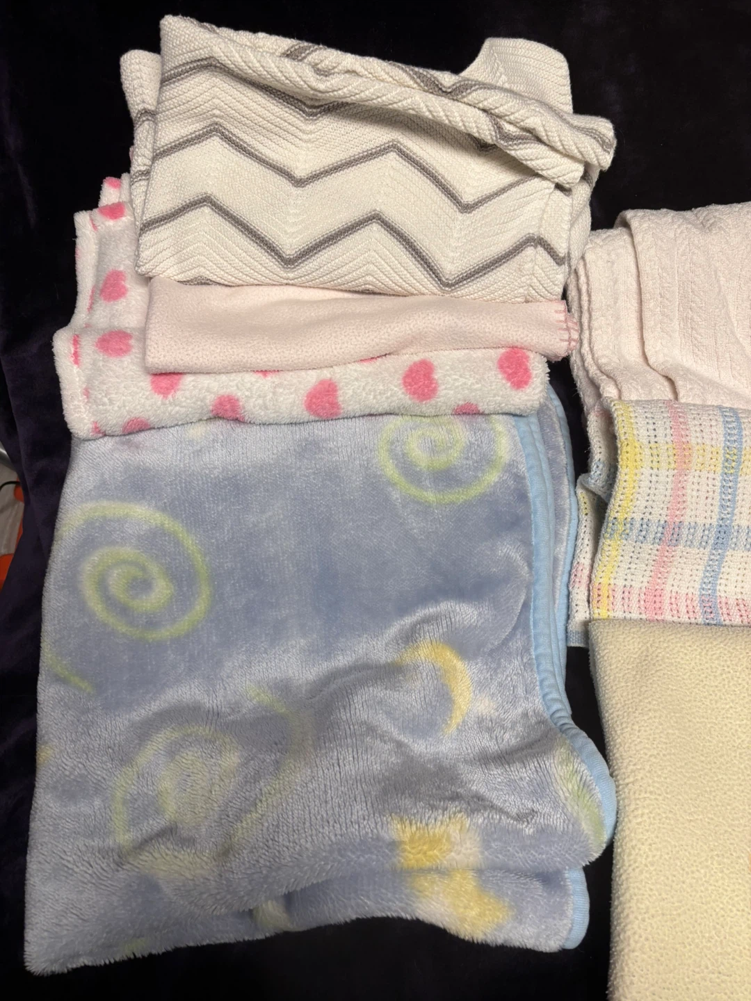 Bundle of  11 Baby Blankets - photo 5
