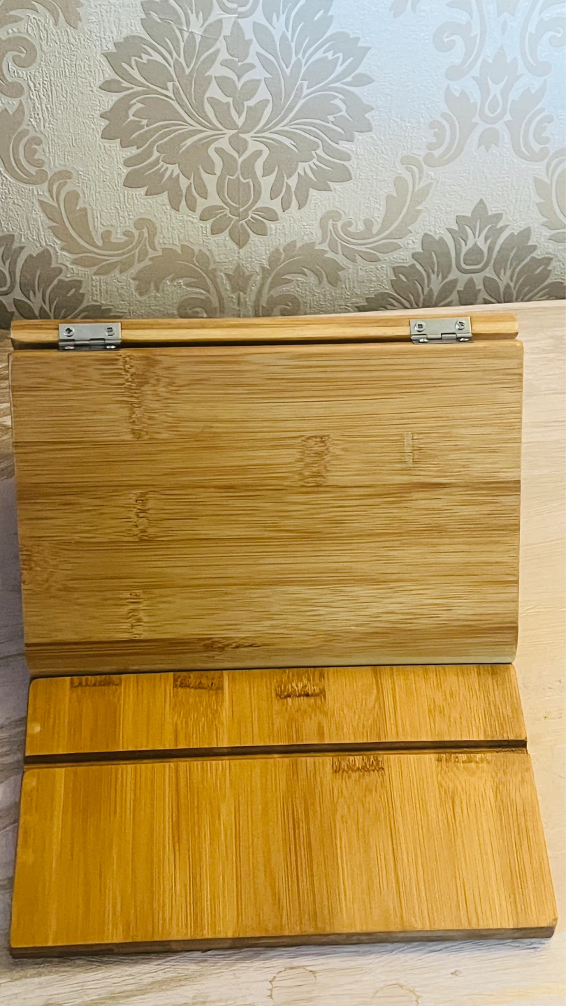 Bamboo Adjustable Book Stand