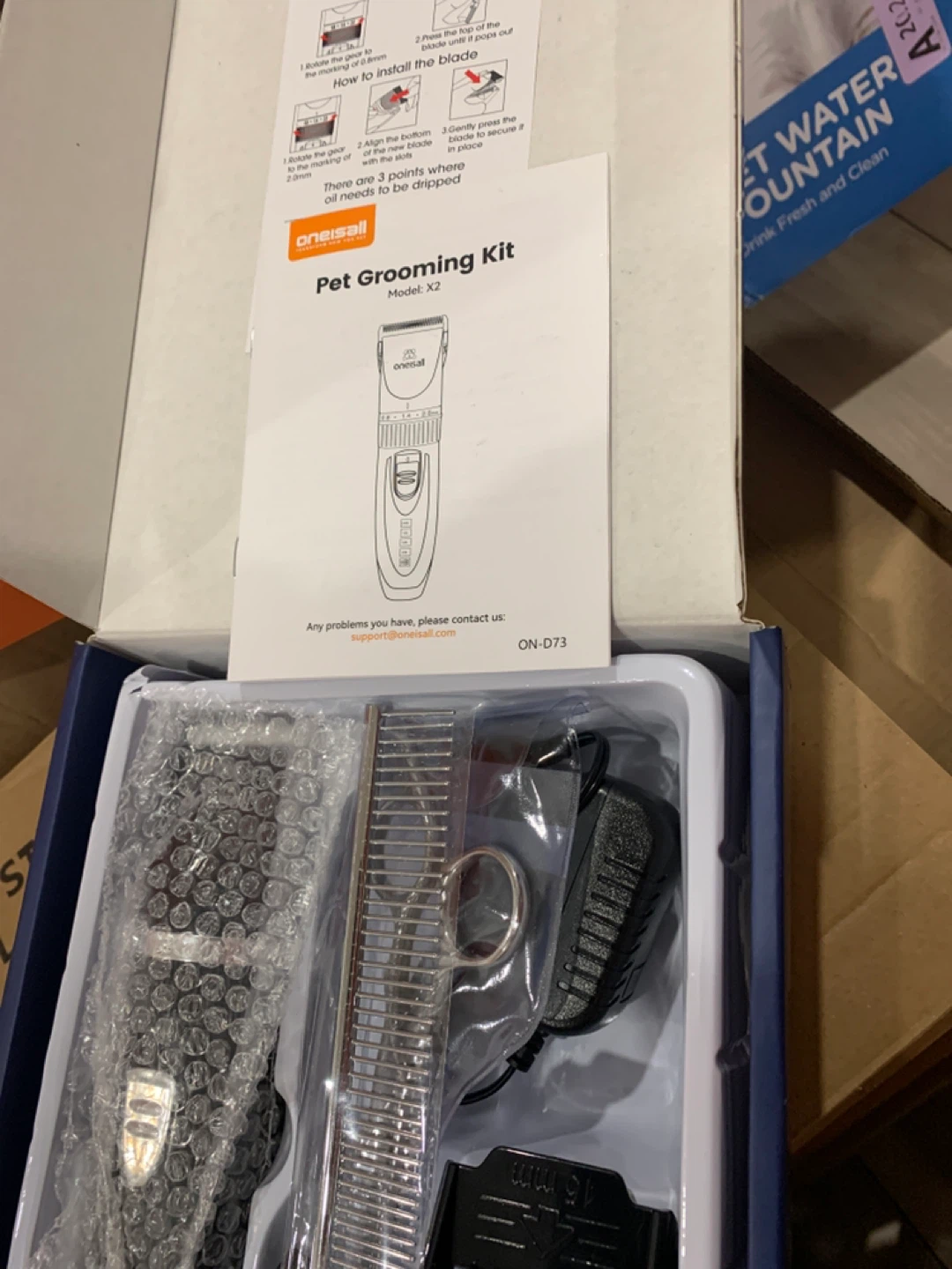 Oneisall Cat Grooming Kit Clippers - photo 2