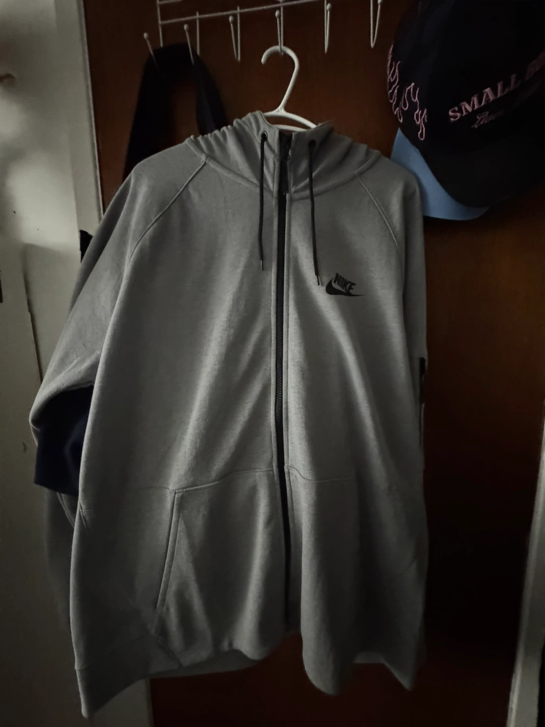 Nike Full Zip Hoodie Grey XL