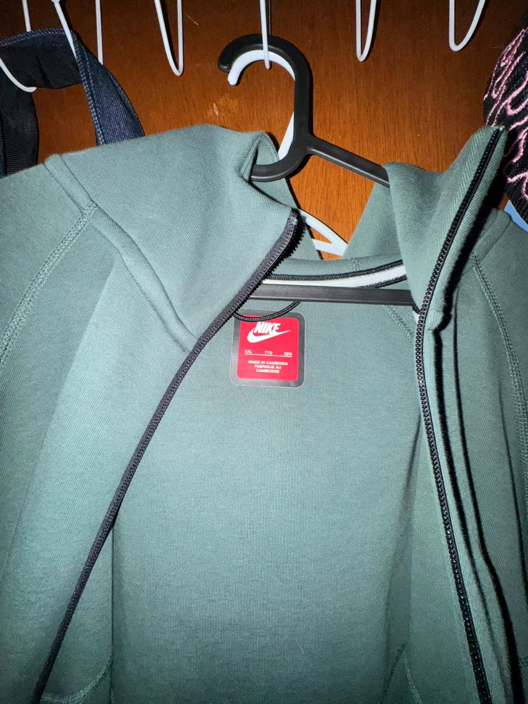 Nike Tech Fleece Hoodie XXL Green Windrunner - photo 2