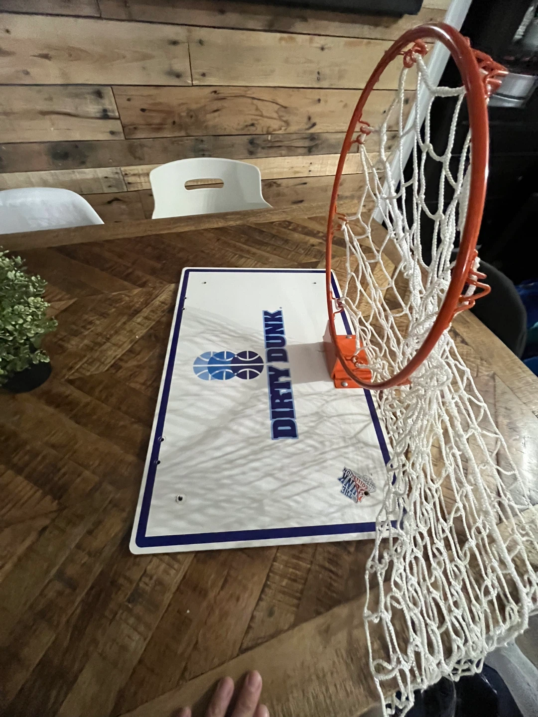 Dirty dunk basketball hoop hamper - photo 3