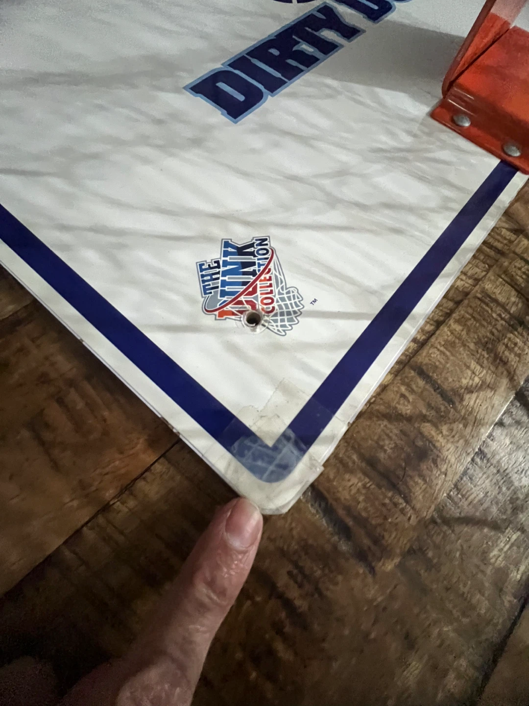 Dirty dunk basketball hoop hamper - photo 4