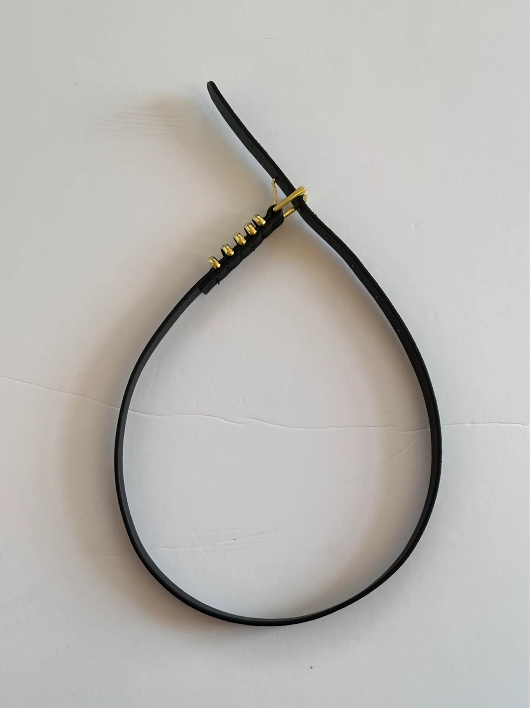 Black Belt with Multiple Gold Buckles - photo 3