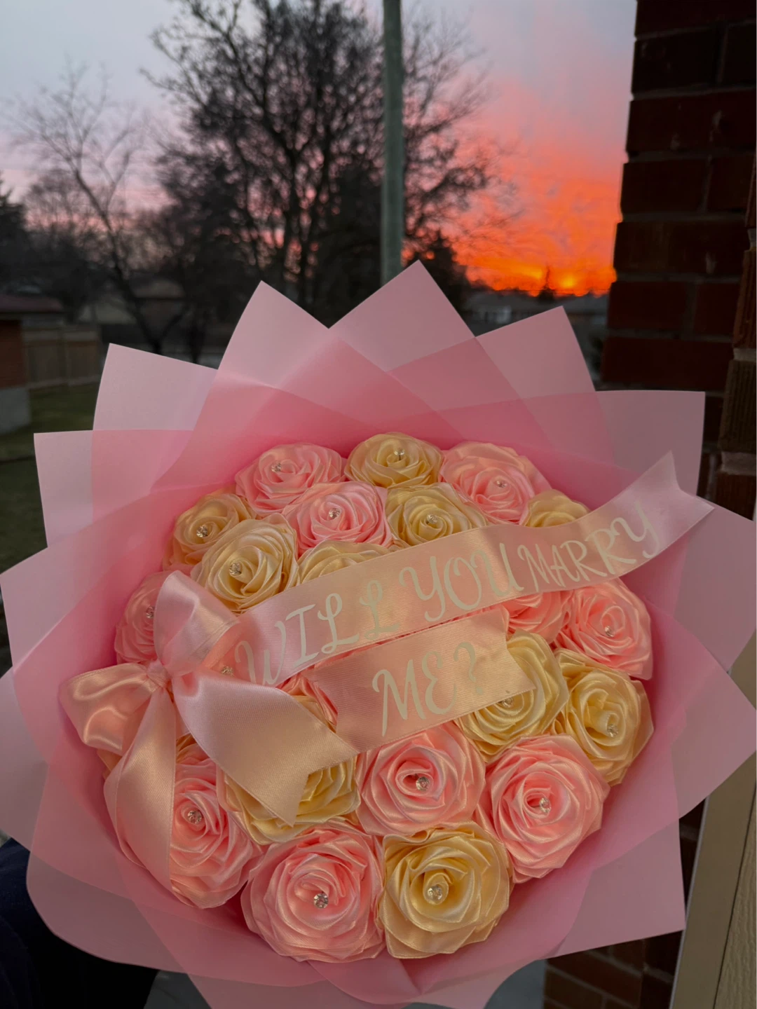 Eternal bouquet (banner is removable)