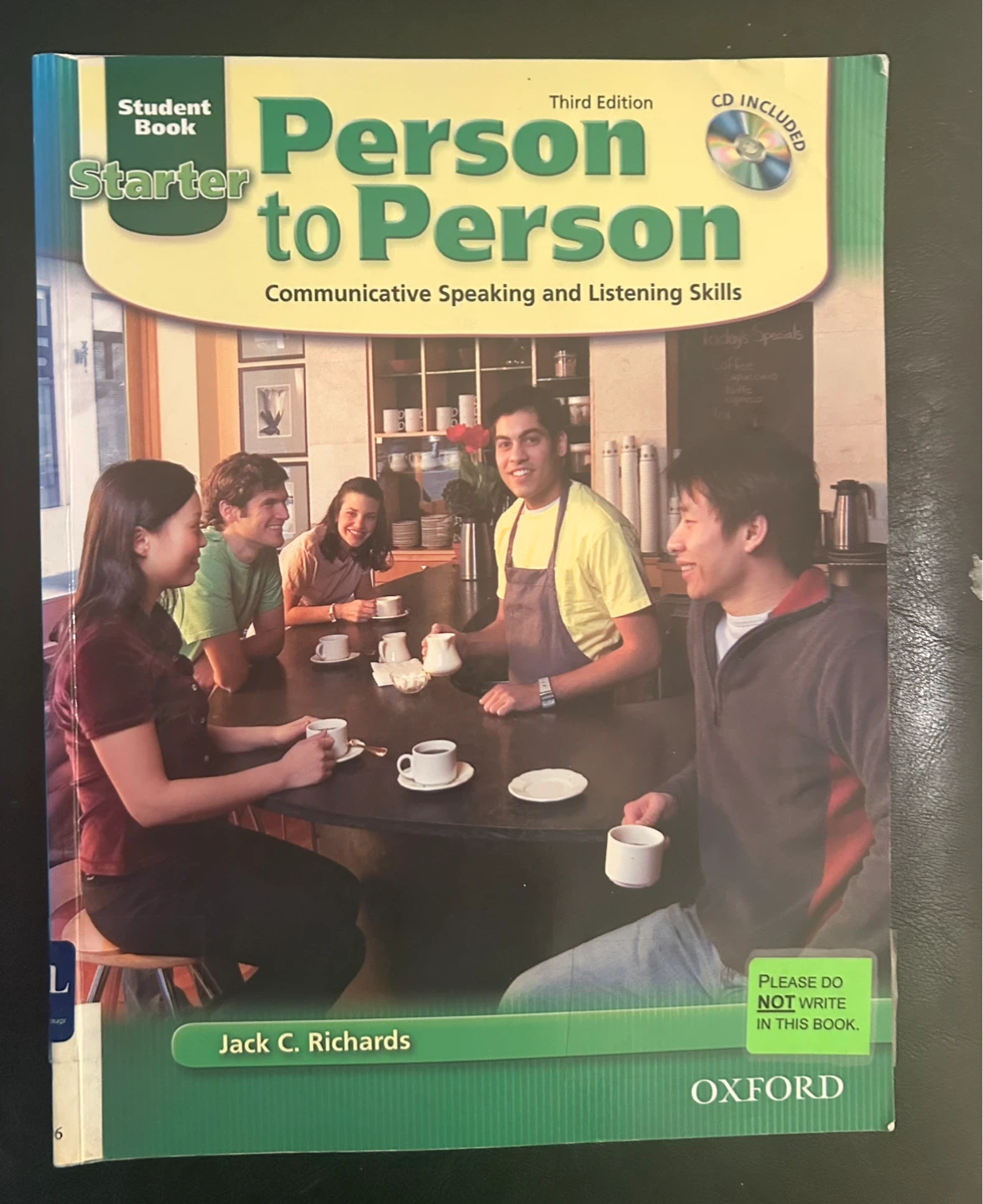 Person to Person Starter Student Book Third Edition with CD