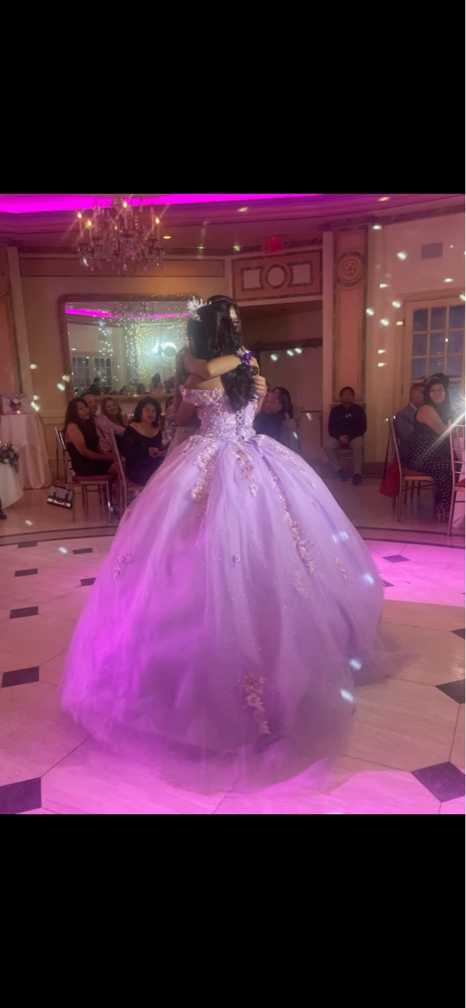 Lavender Quinceañera Dress with Crinoline included - photo 2