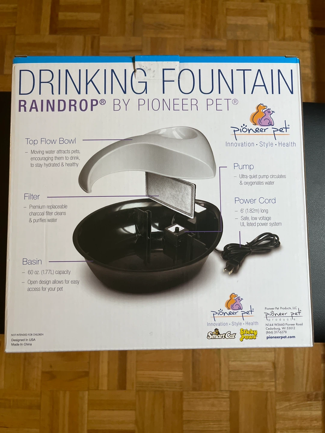 Pioneer Pet Drinking Fountain RAINDROP - photo 2