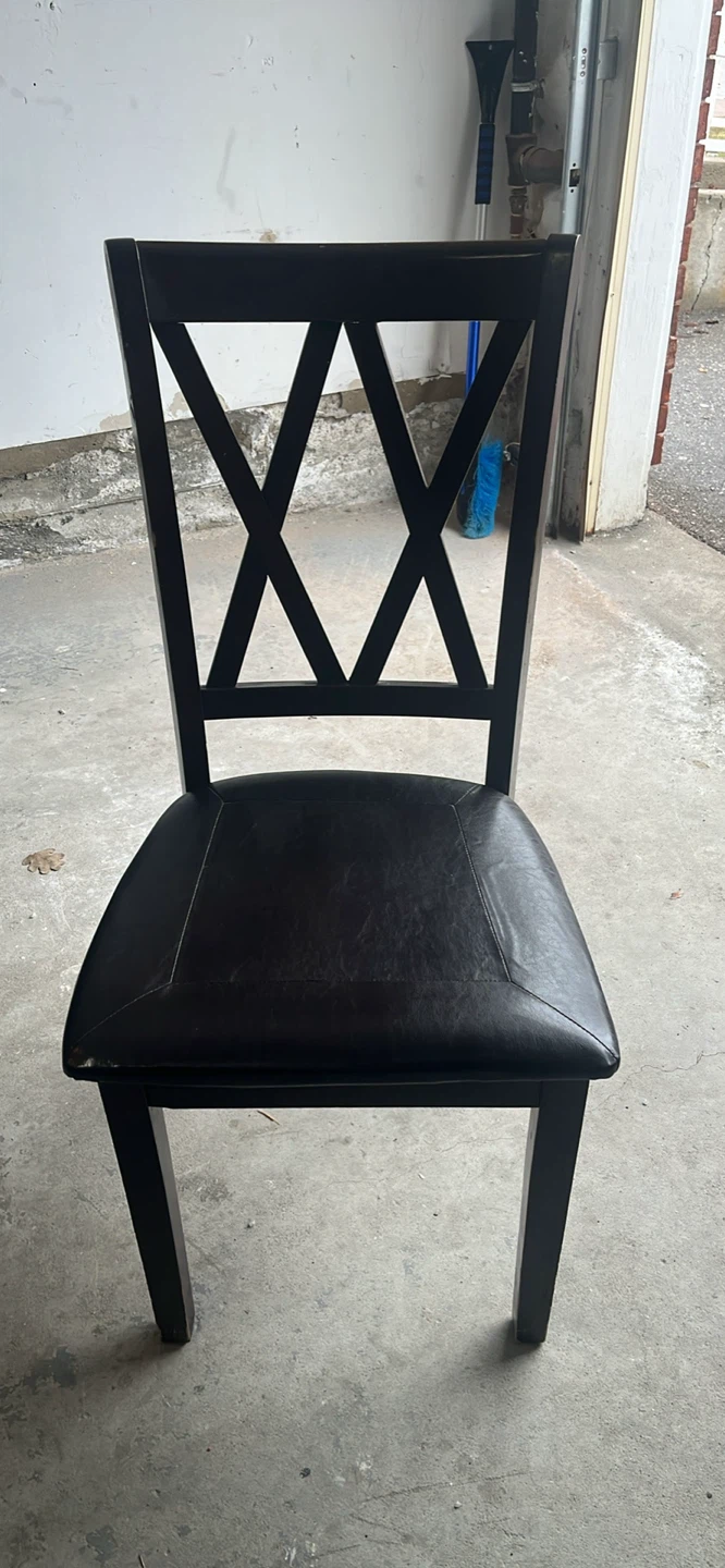 Dark Wood Dining Chair