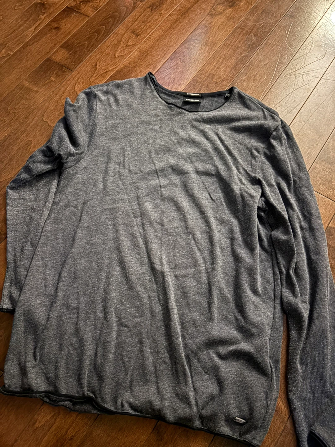 Strellson Men's Grey Long Sleeve Shirt - Size M - photo 4