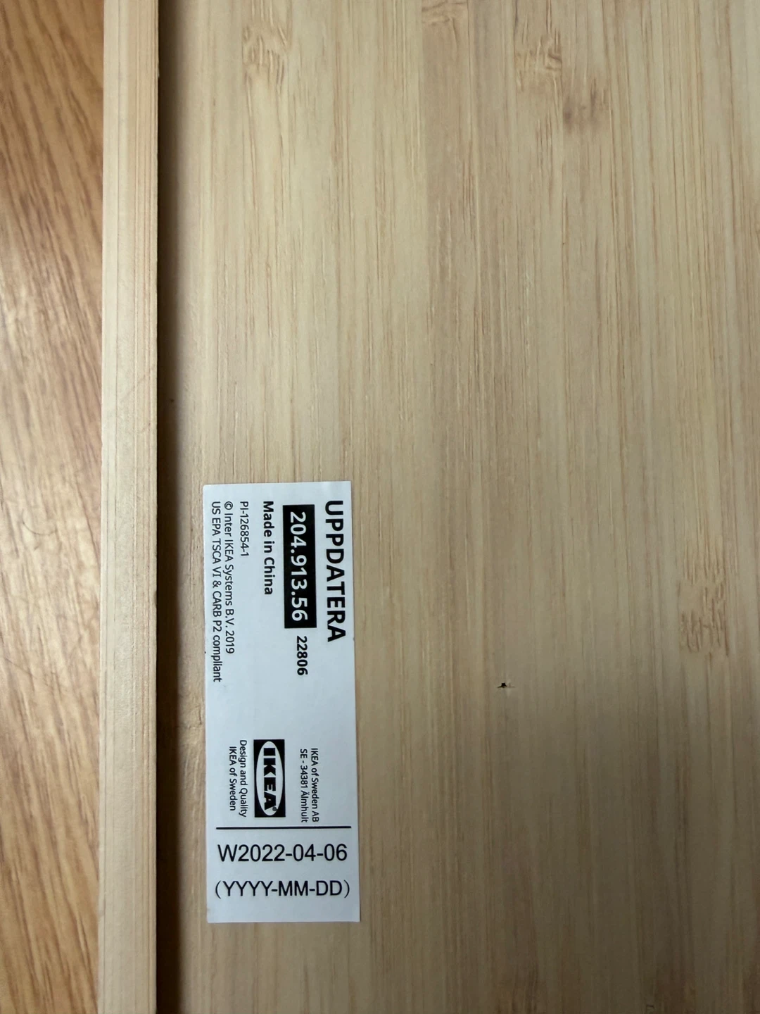 IKEA UPPDATERA Cutlery Tray - Bamboo - photo 2