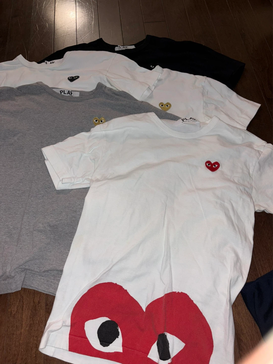 PLAY Comme des Garçons T-Shirts (Size L) - Bundle