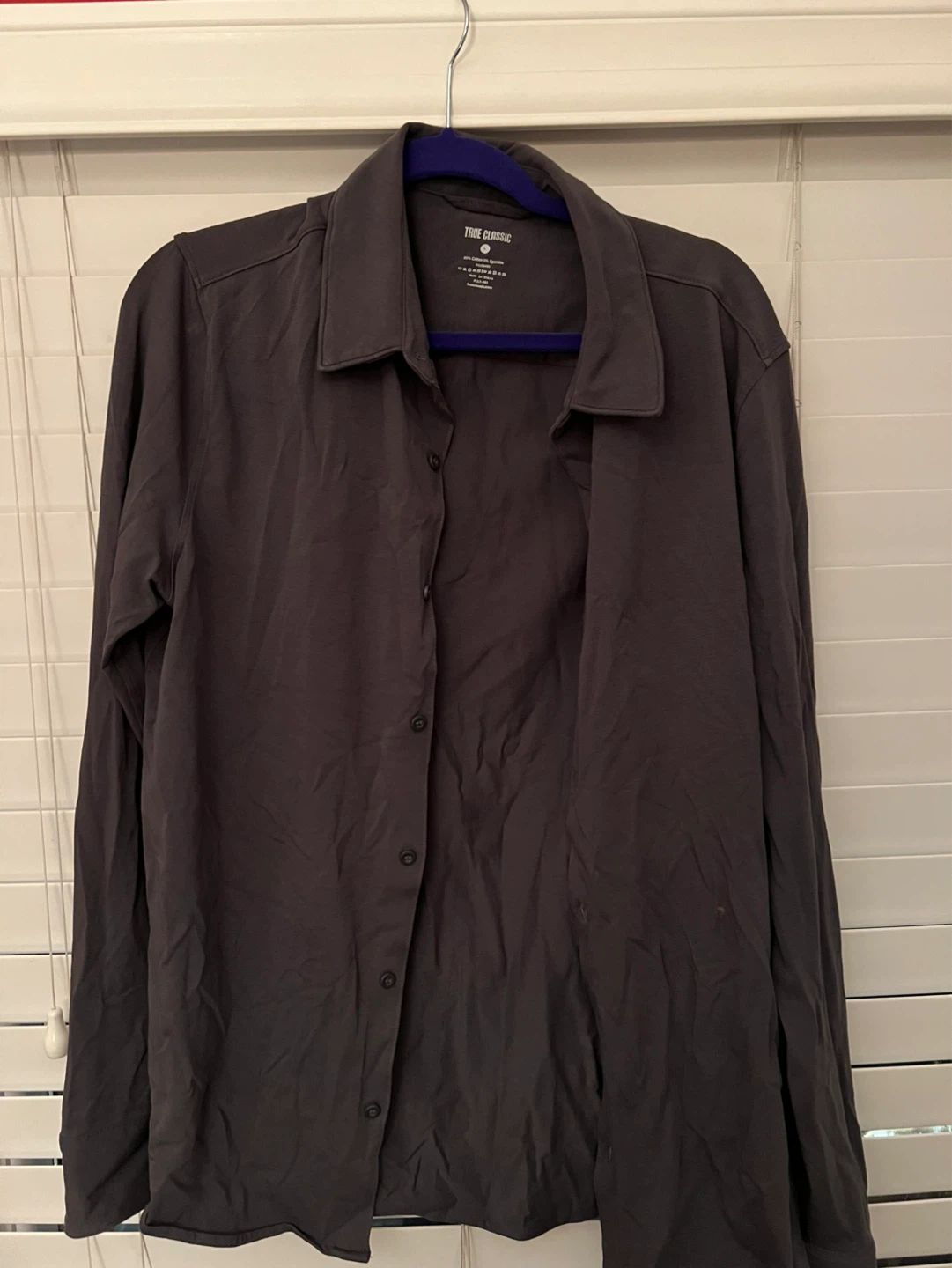 True Classic Long Sleeve Button-Up Shirt