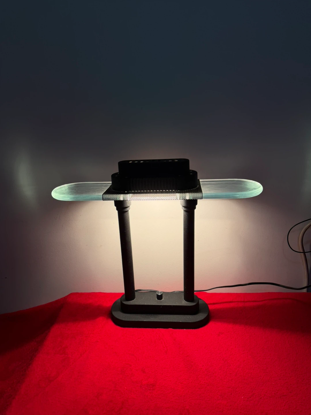 Art Deco Style Glass Desk Lamp
