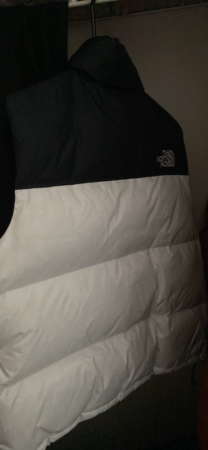 The North Face Puffer Vest 1996 White/Black