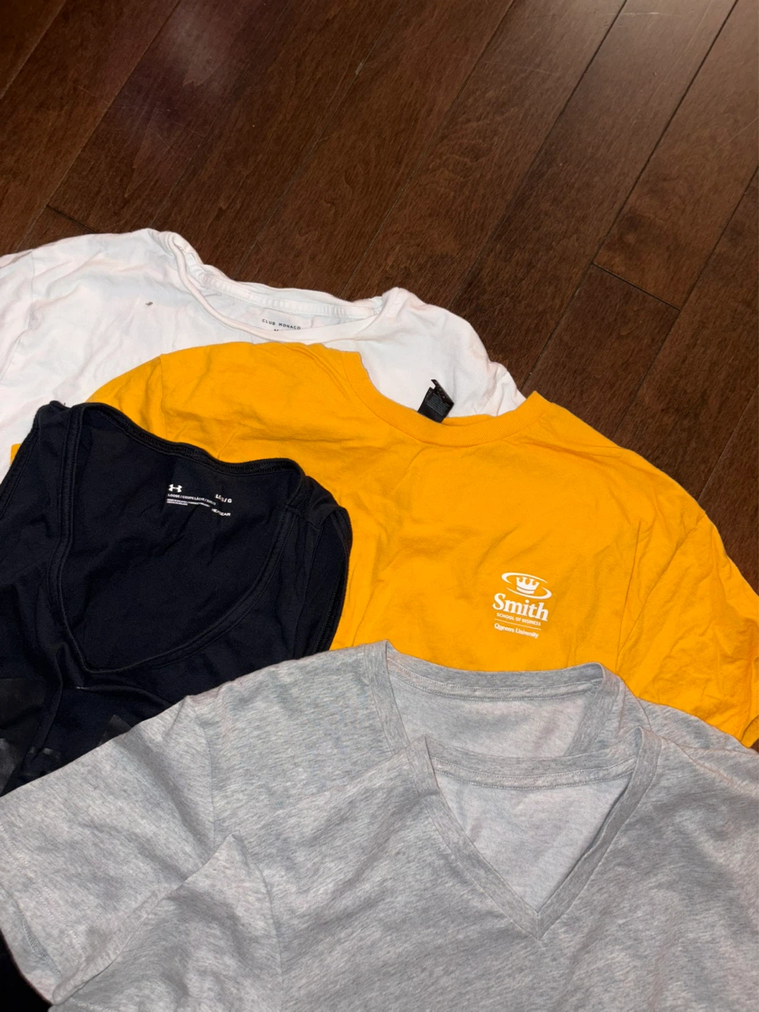 Assorted T-shirts: Adidas, Champion, Penguin, Diesel - photo 4