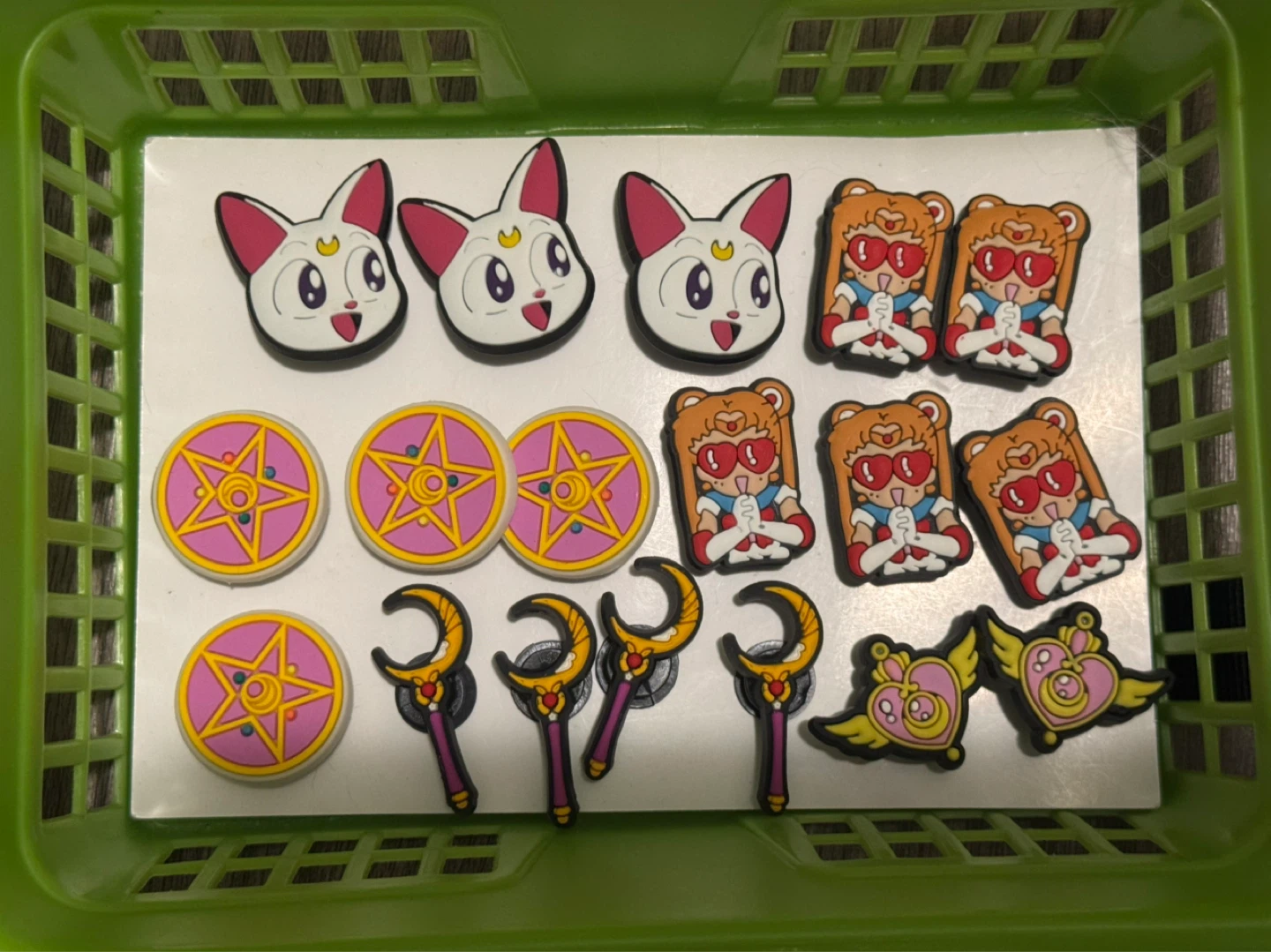 Sailor Moon Jibbitz Shoe Charms