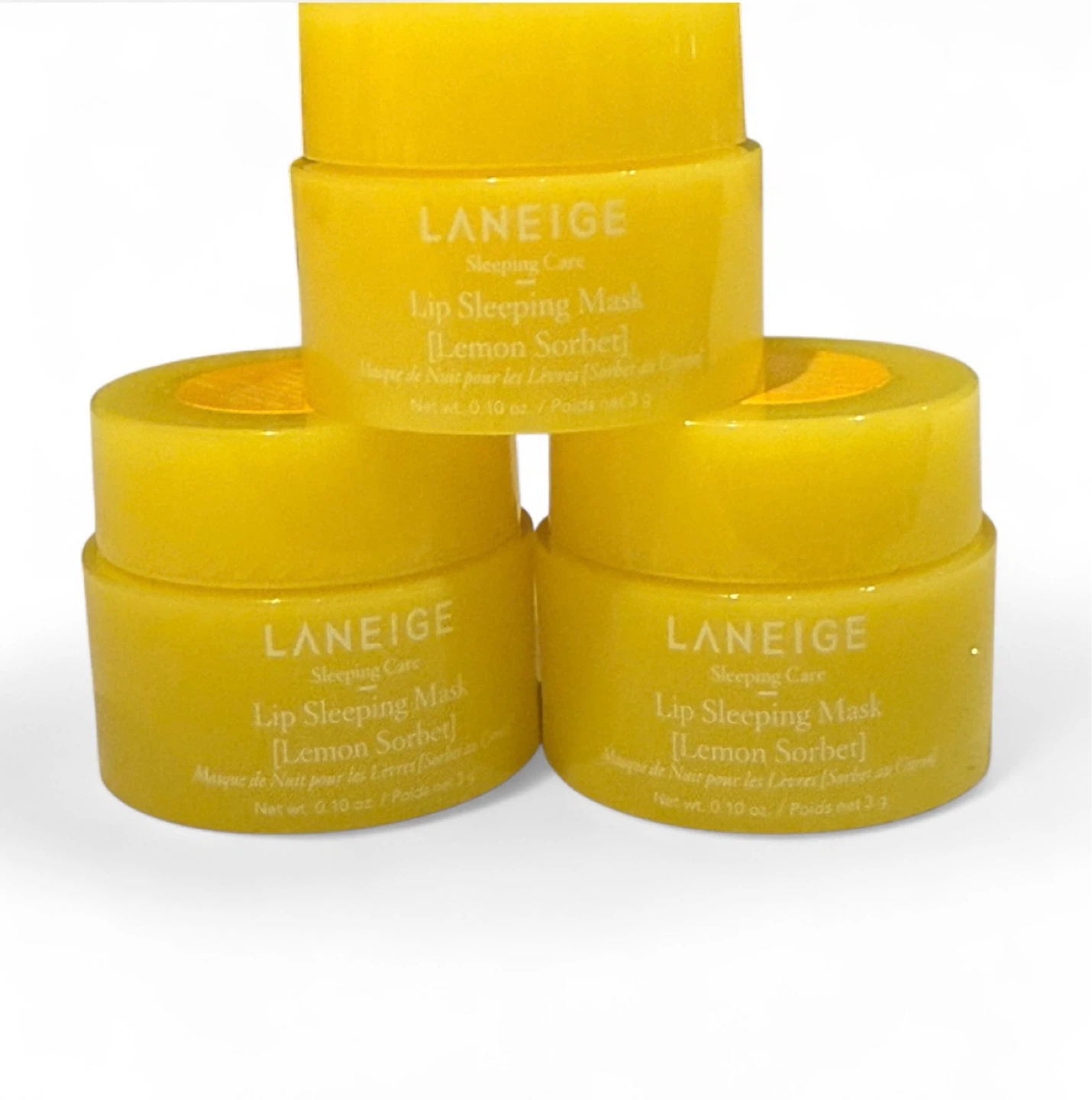 NEW RARE Laneige Lip Sleeping Mask Lemon Sorbet Limited Edition - photo 3