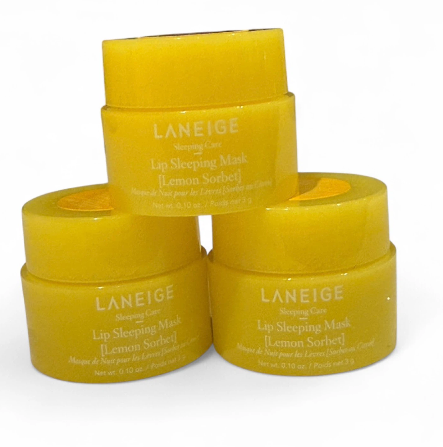 NEW RARE Laneige Lip Sleeping Mask Lemon Sorbet Limited Edition - photo 4