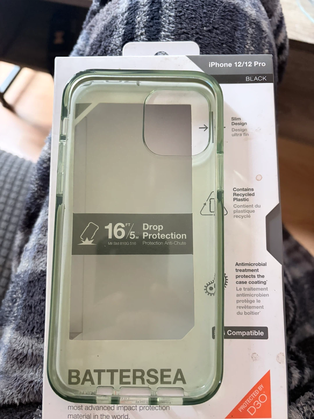 Battersea iPhone 12/12 Pro Case - Black - photo 2