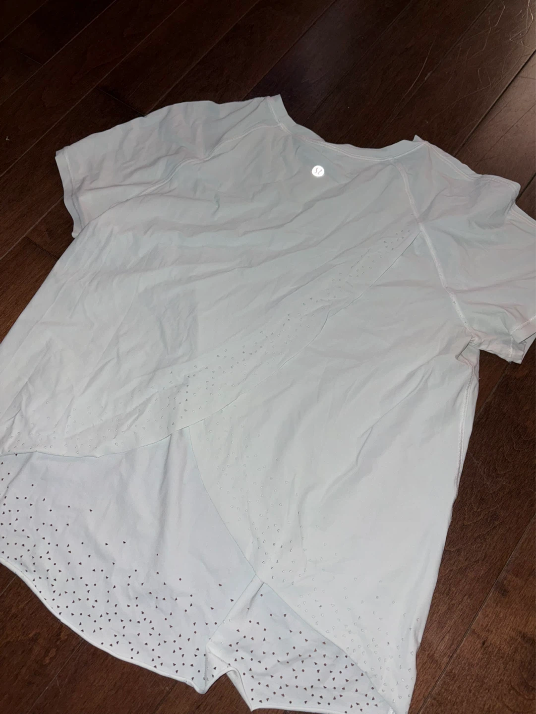 Lululemon Baby Blue Short Sleeve T-Shirt