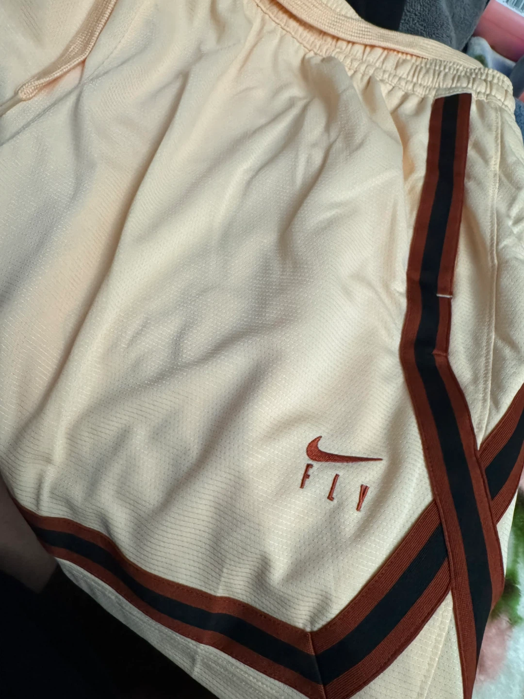 Nike Dri-FIT Basketball Shorts Peach