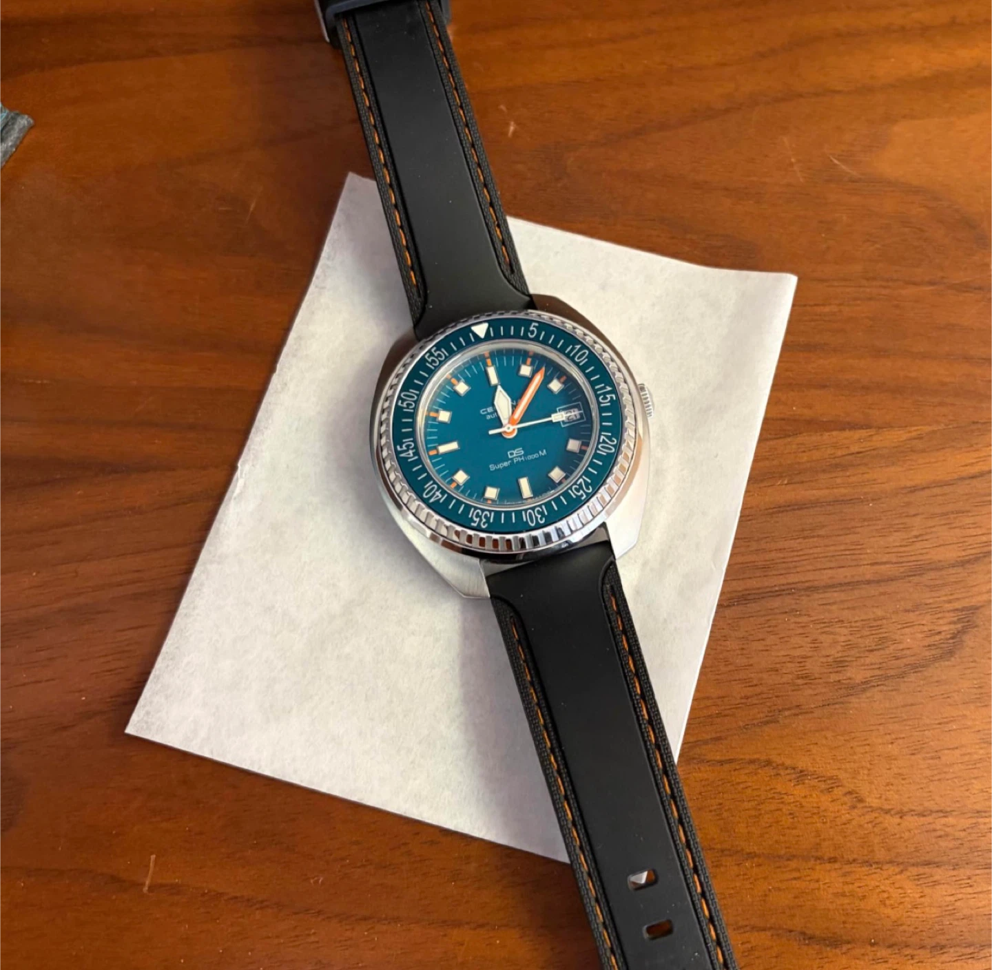 Certina DS Super PH1000M Sea Turtle Automatic Dive Watch 1000m - photo 3