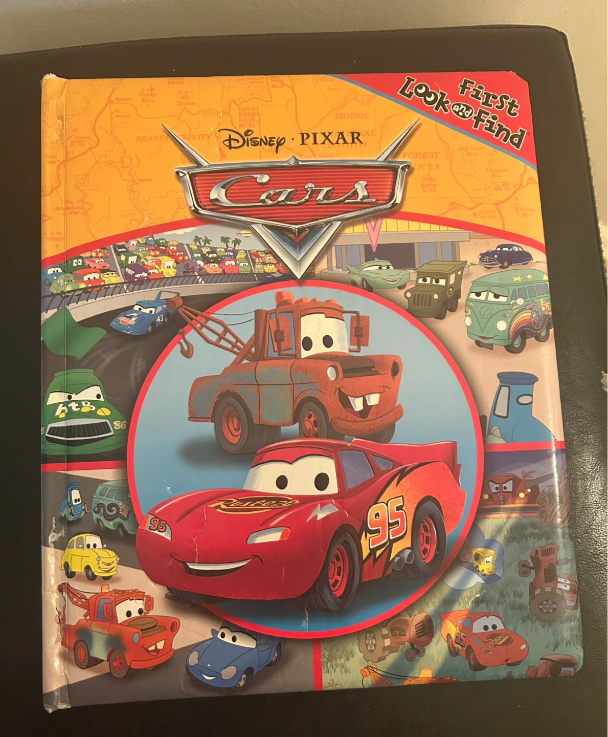Disney Pixar Cars First Look and Find Book