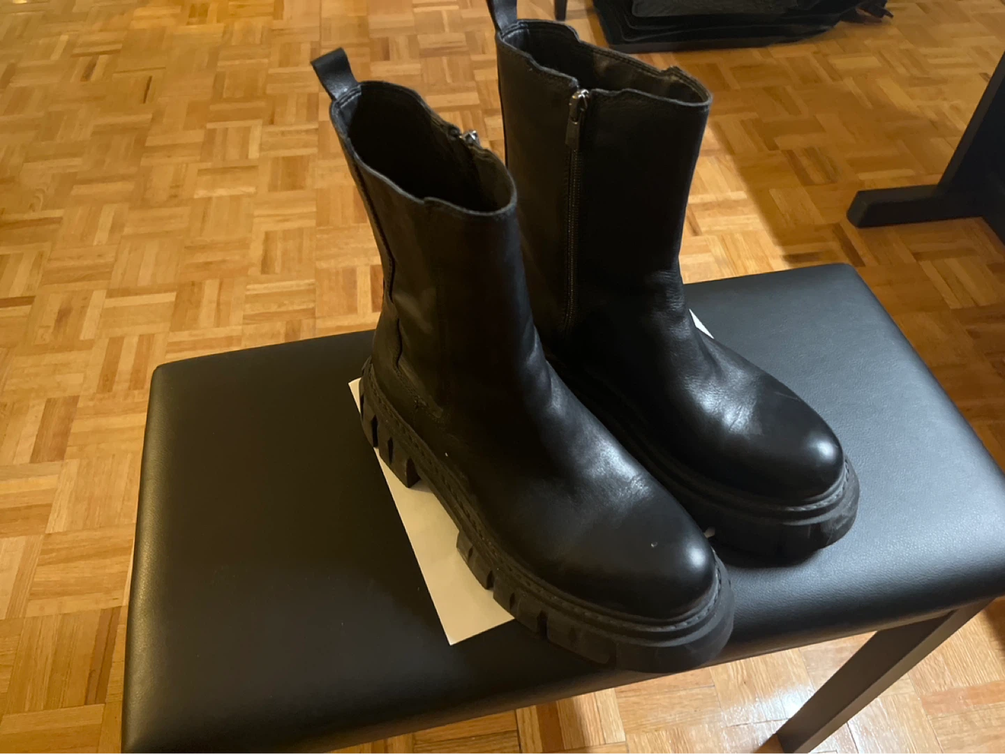 Black Platform Boots
