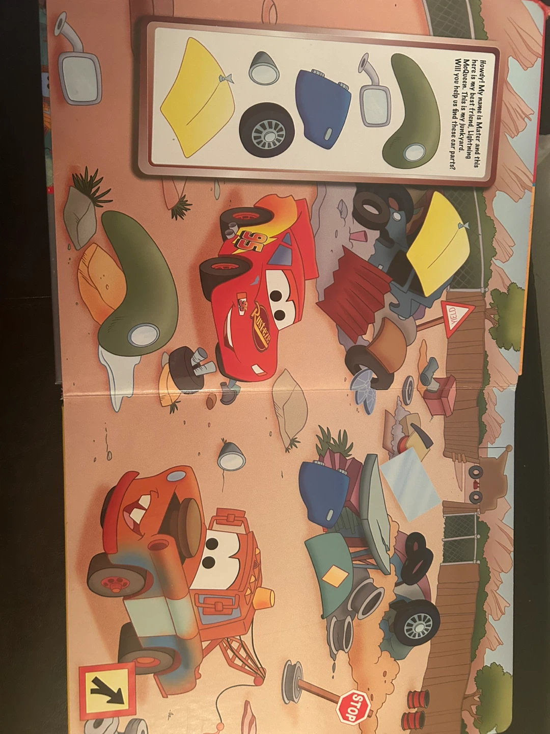Disney Pixar Cars First Look and Find Book - photo 2