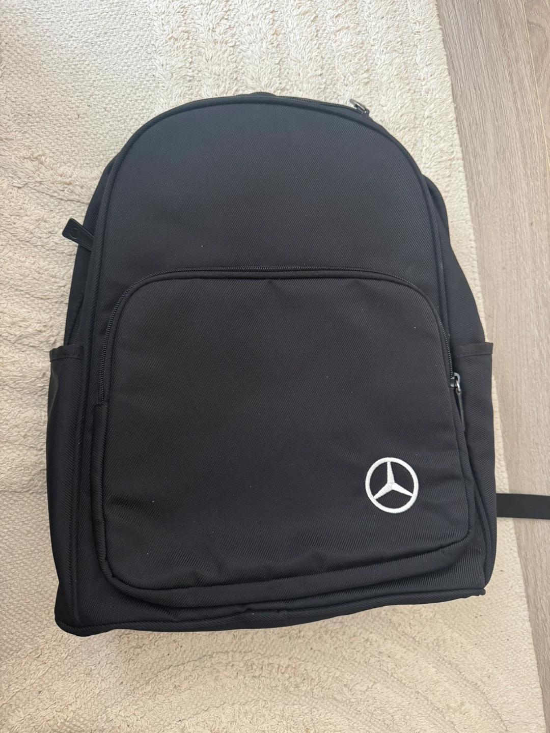 Black Mercedes-Benz Backpack