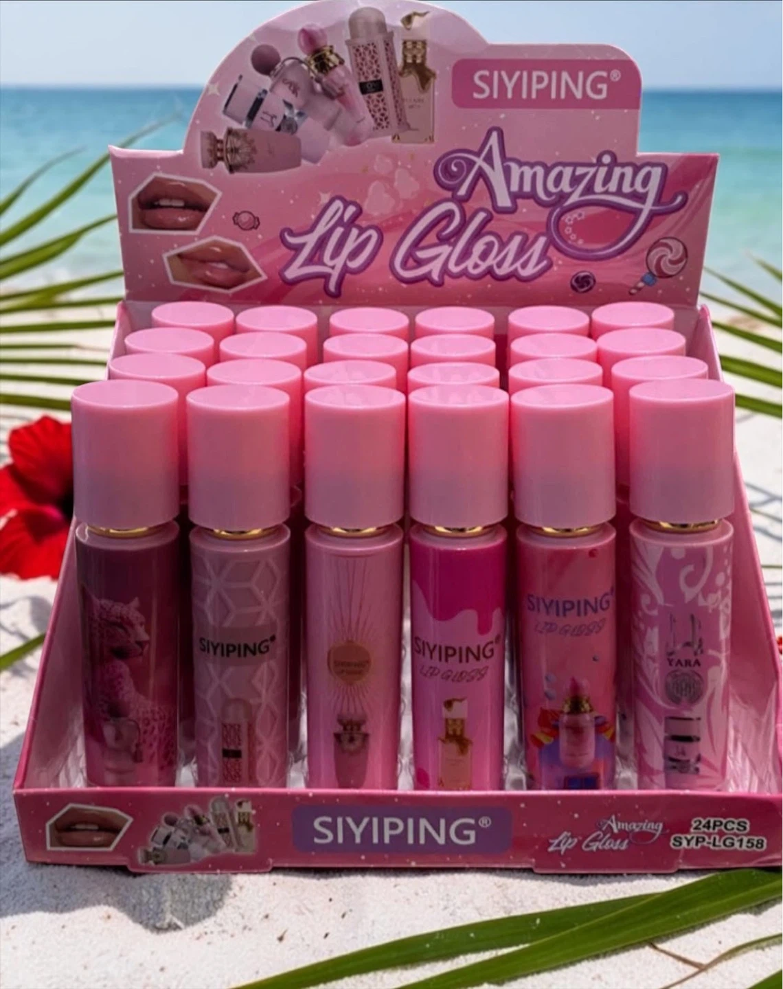 SIYIPING Amazing Lip Gloss 24 Piece Set