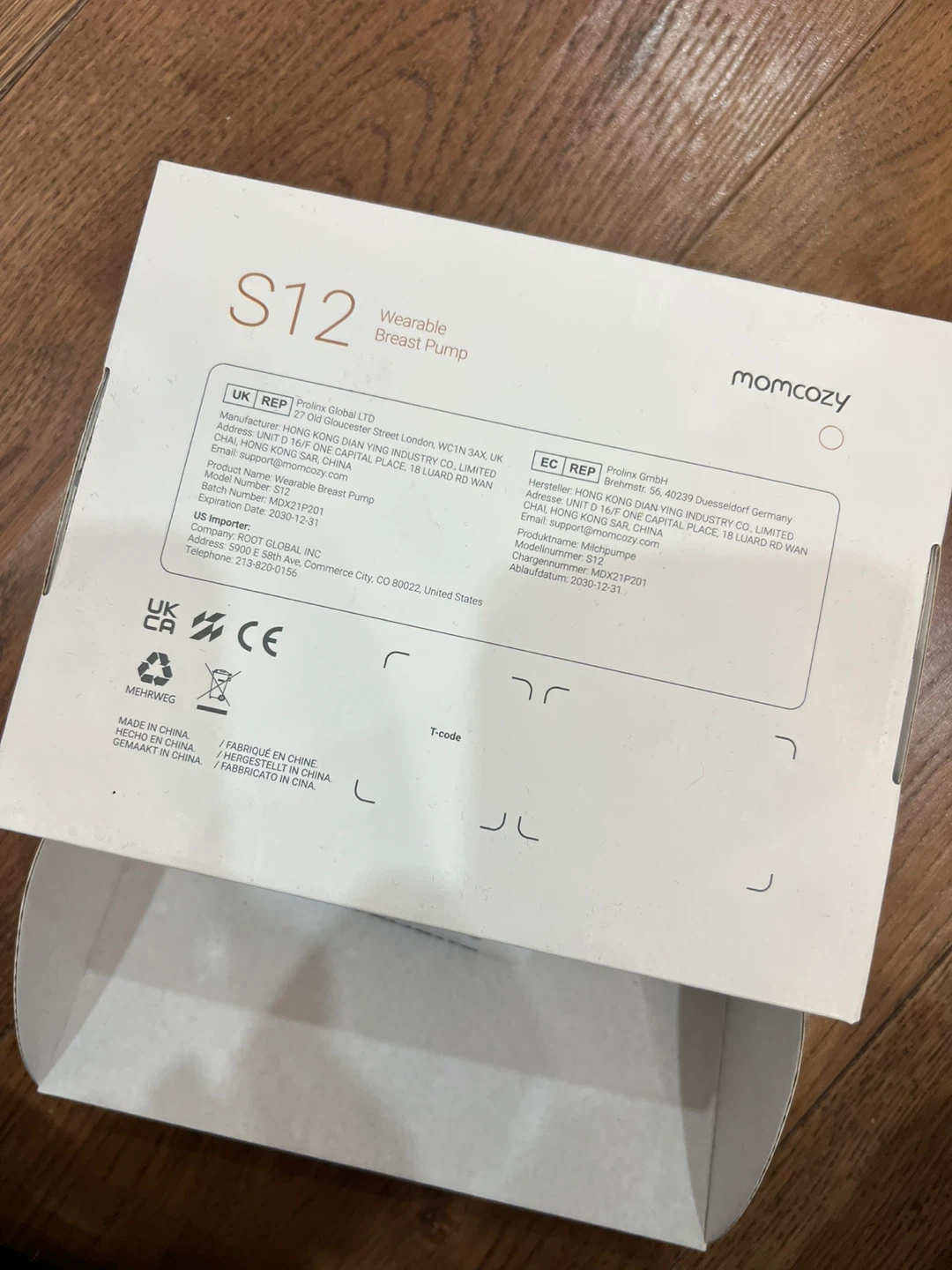 Momcozy S12 Wearable Breast Pump - photo 4