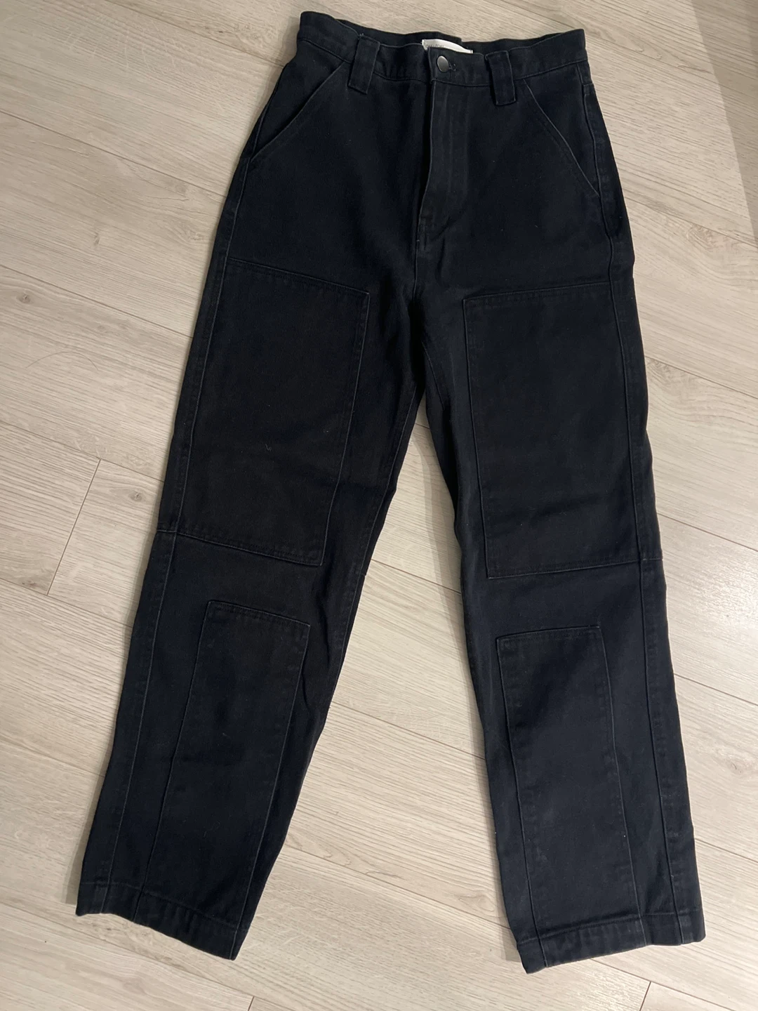 Oak+Fort Black Carpenter Pants