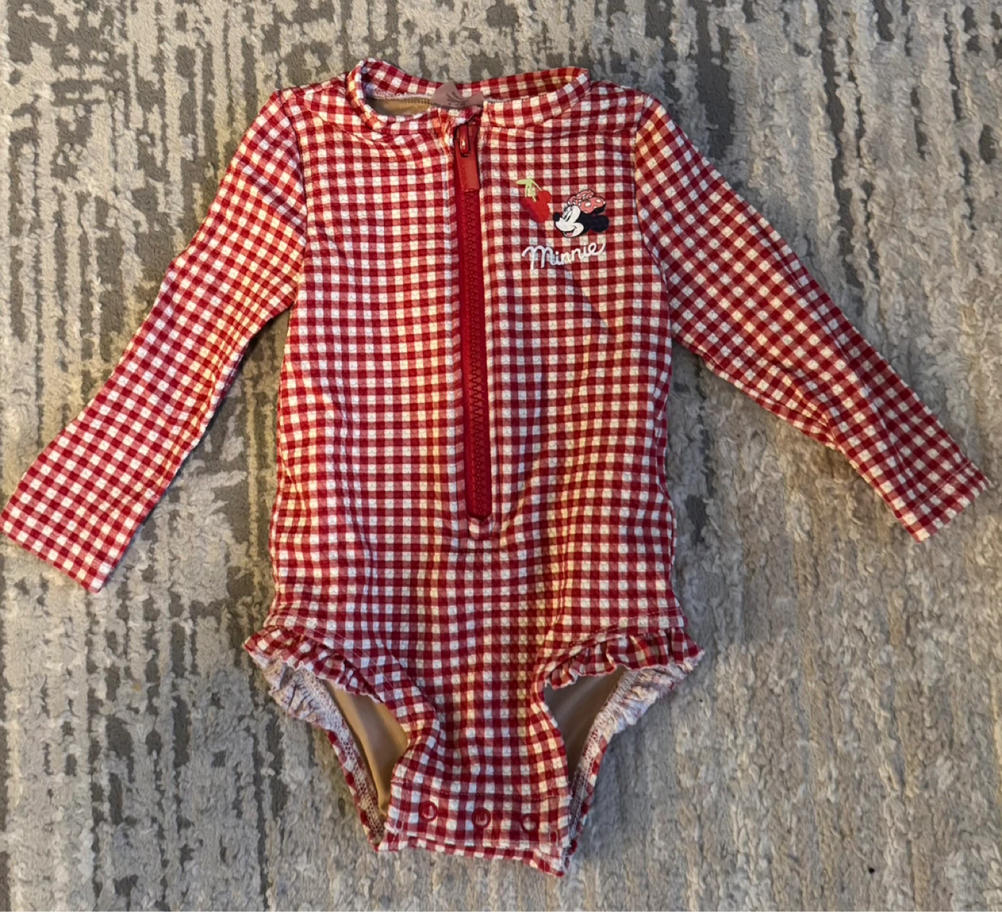 Old Navy x Disney Minnie Mouse Swimsuit - Size 3-6M