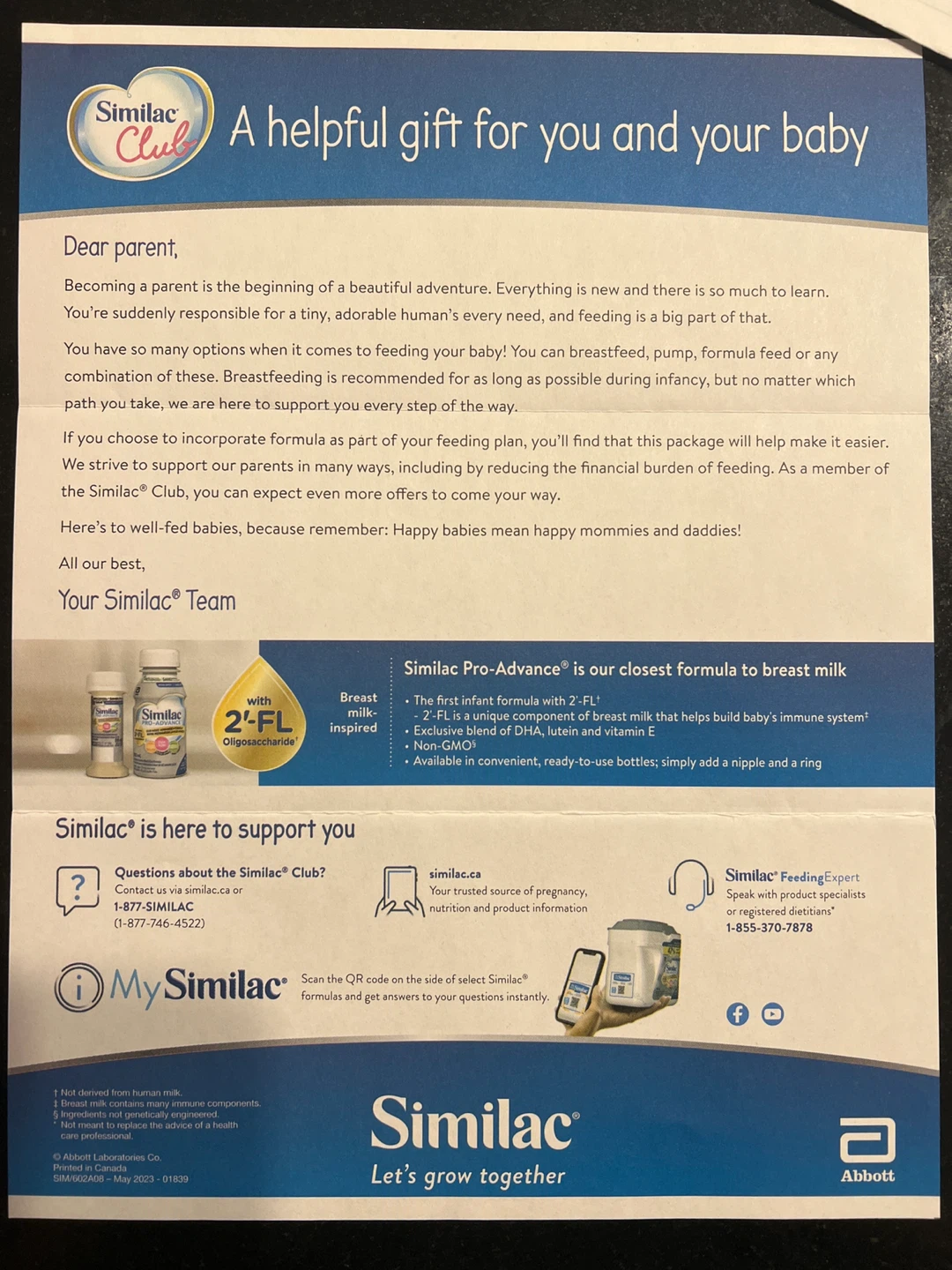 Free Similac 2 coupons of 15$ each. Valid till April 22, 2026.
