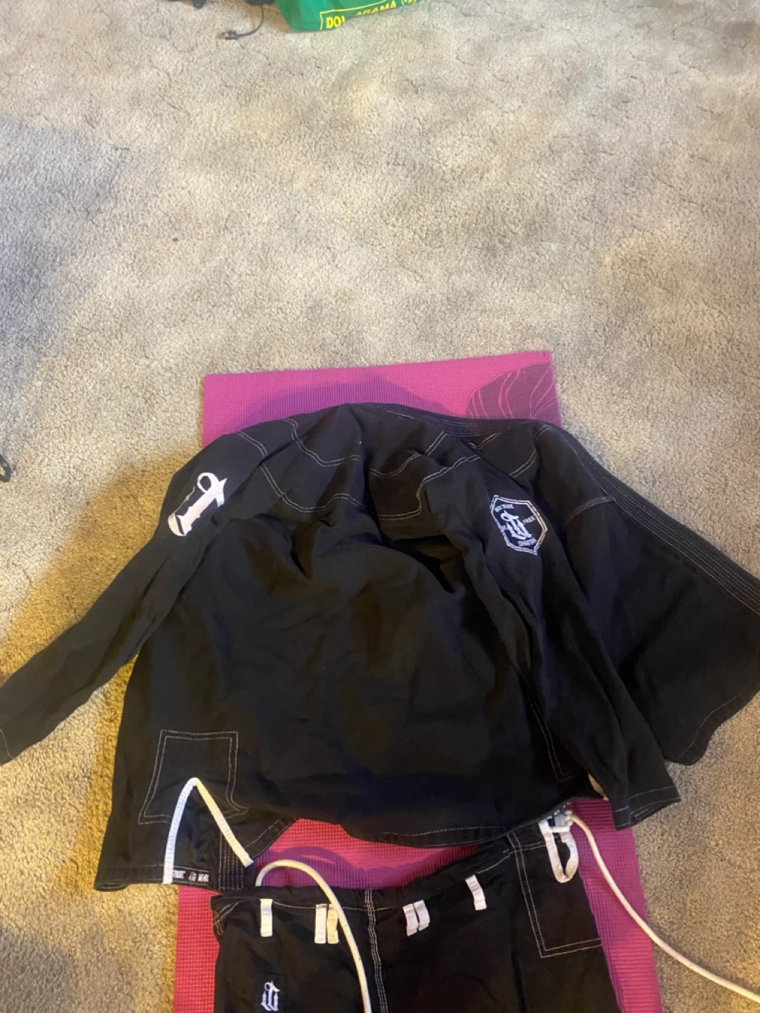 War Tribe Spartan Jiu Jitsu Gi - Black - photo 2