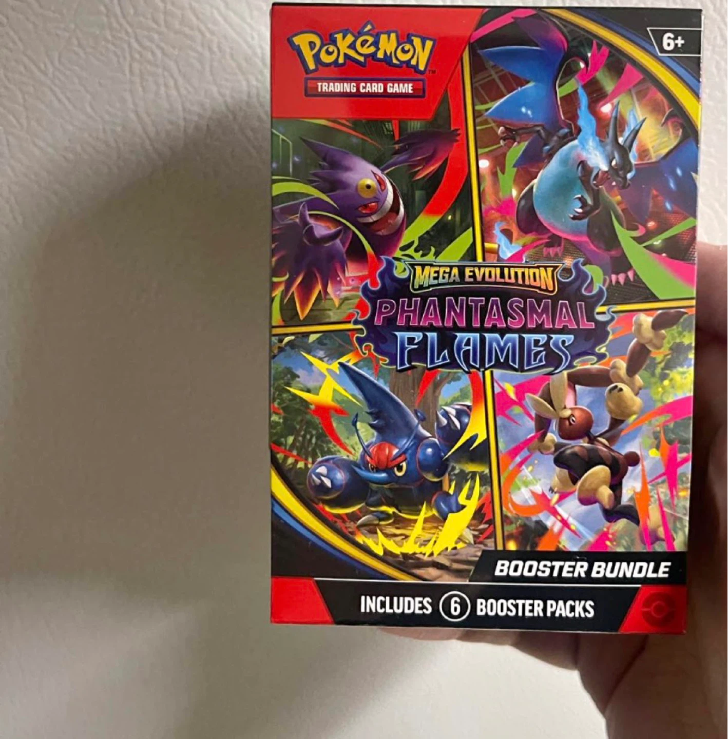 Pokémon Phantasmal Flames Booster Bundle - 6 Booster Packs