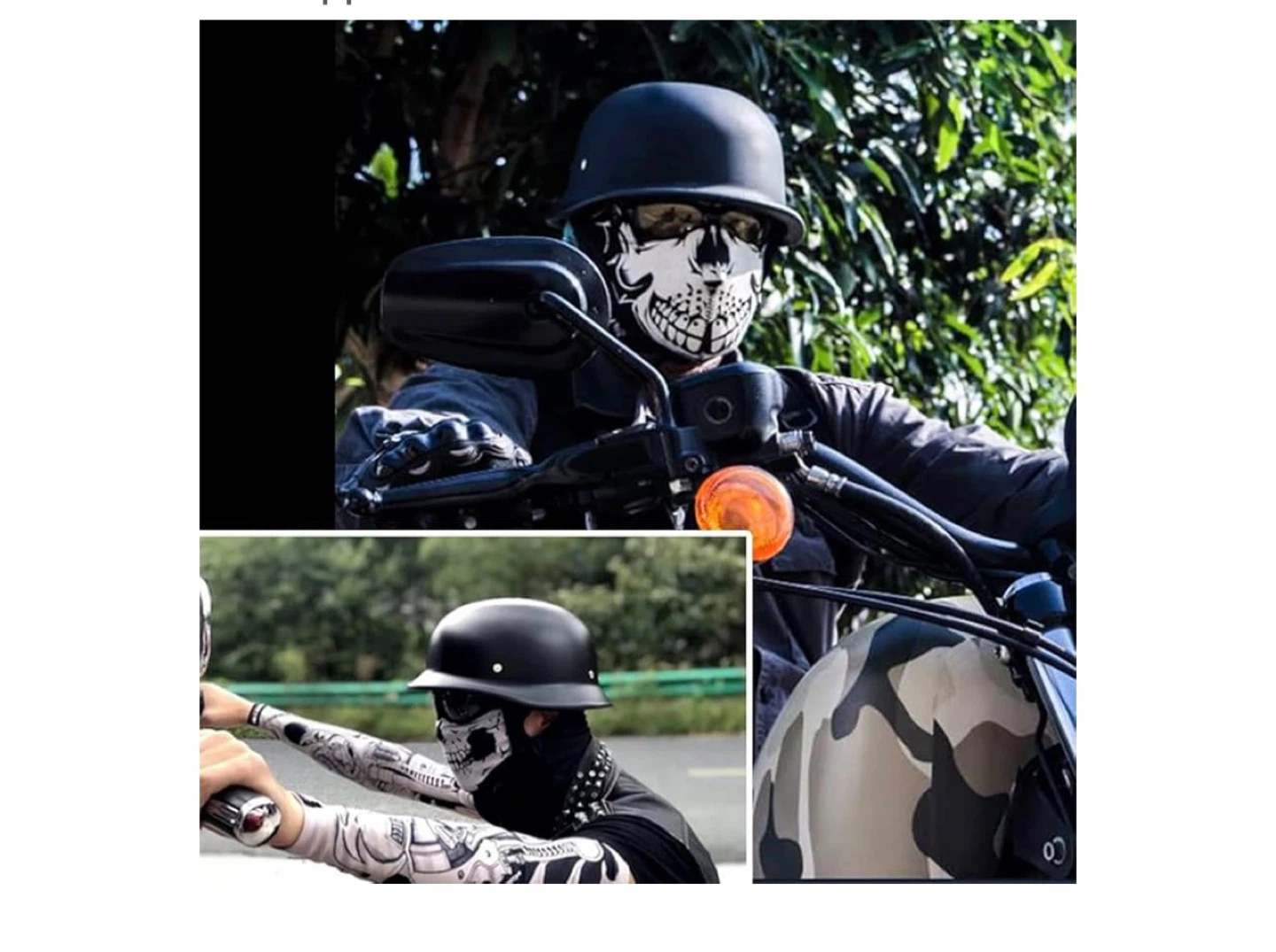 TXXFWJ German Style Motorcycle Half Helmet - photo 5