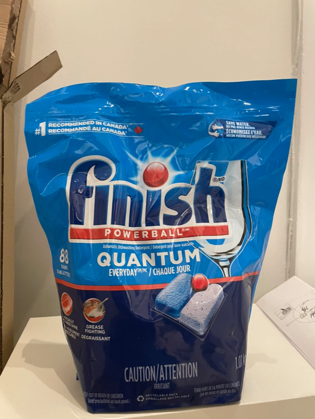 Finish Quantum Automatic Dishwasher Detergent Tabs - 88 Count