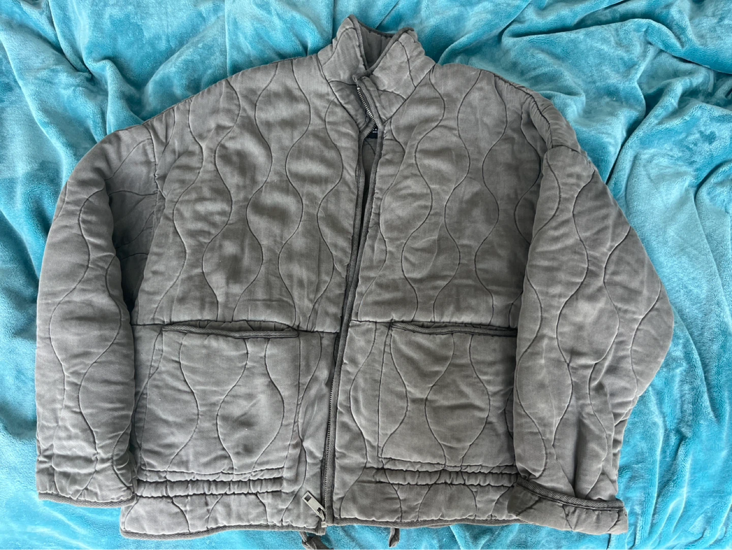 Zara Quilted Jacket - Size M